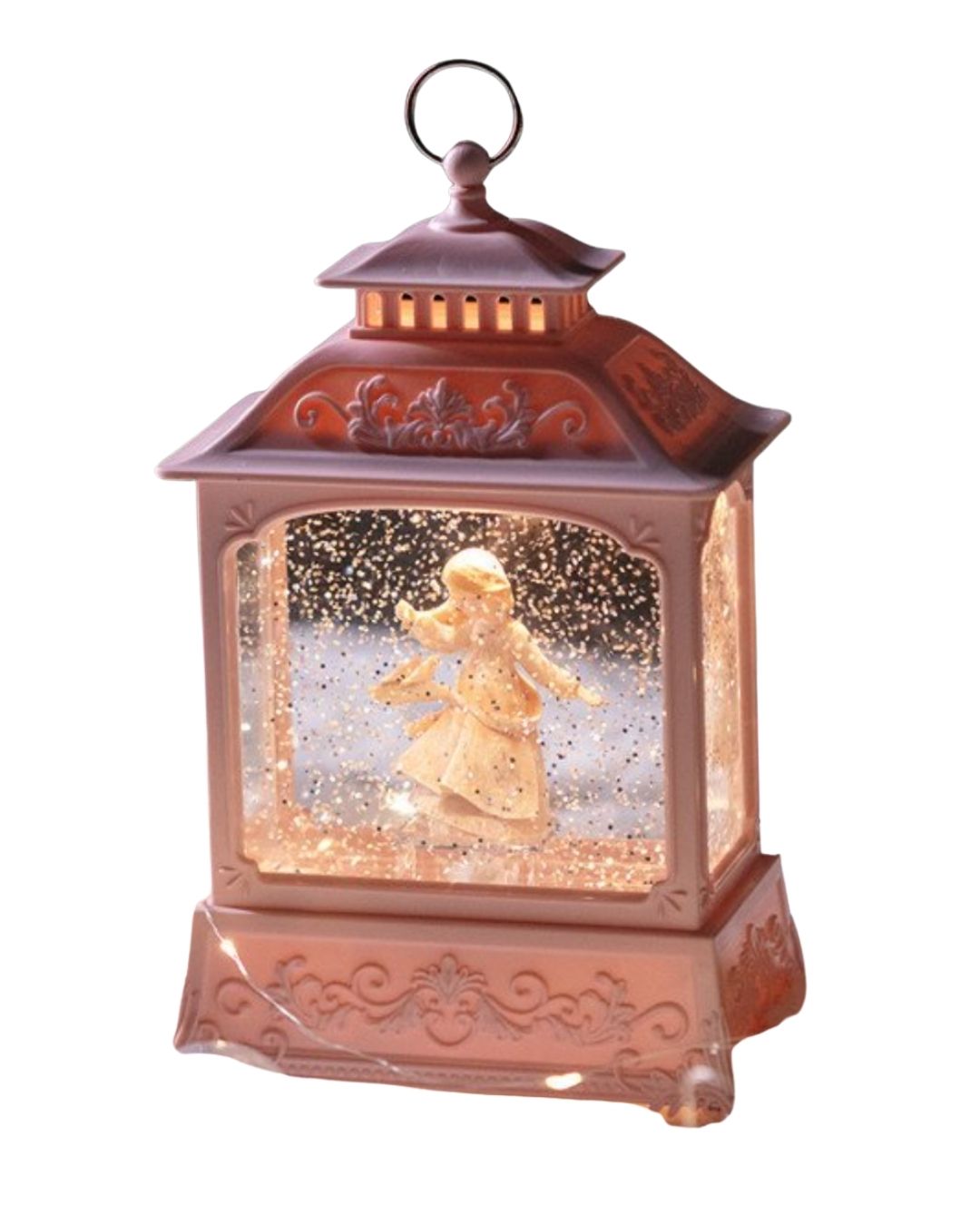 Müzikli Dönen Püskürtmeli Kar Küresi