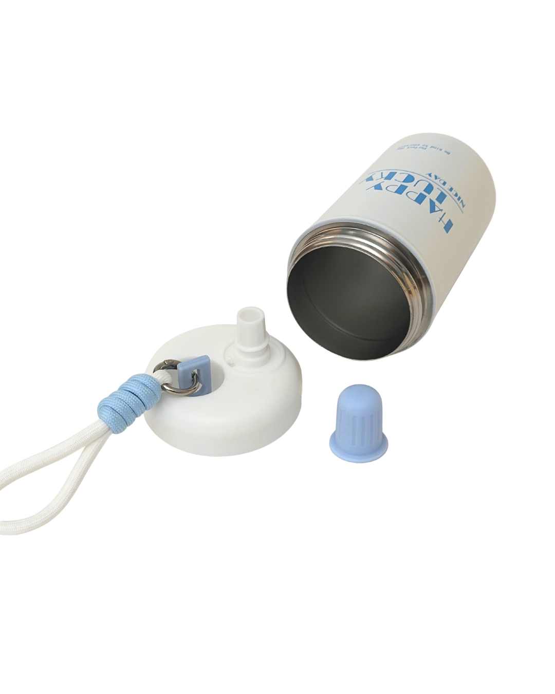 Askılı Küçük Boy Termos - mavi