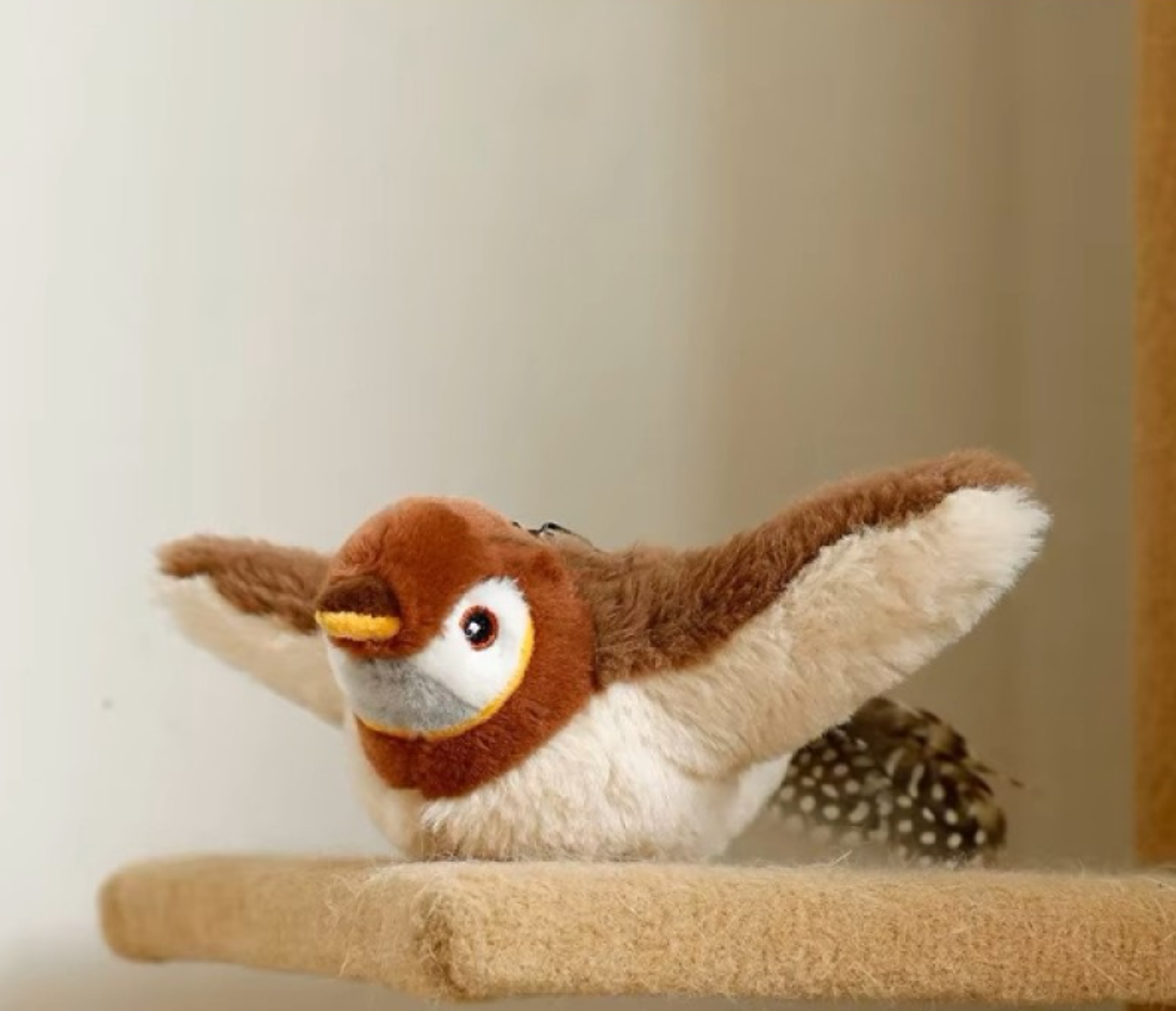 Şarjlı Peluş Uçan Kuş Oyuncak