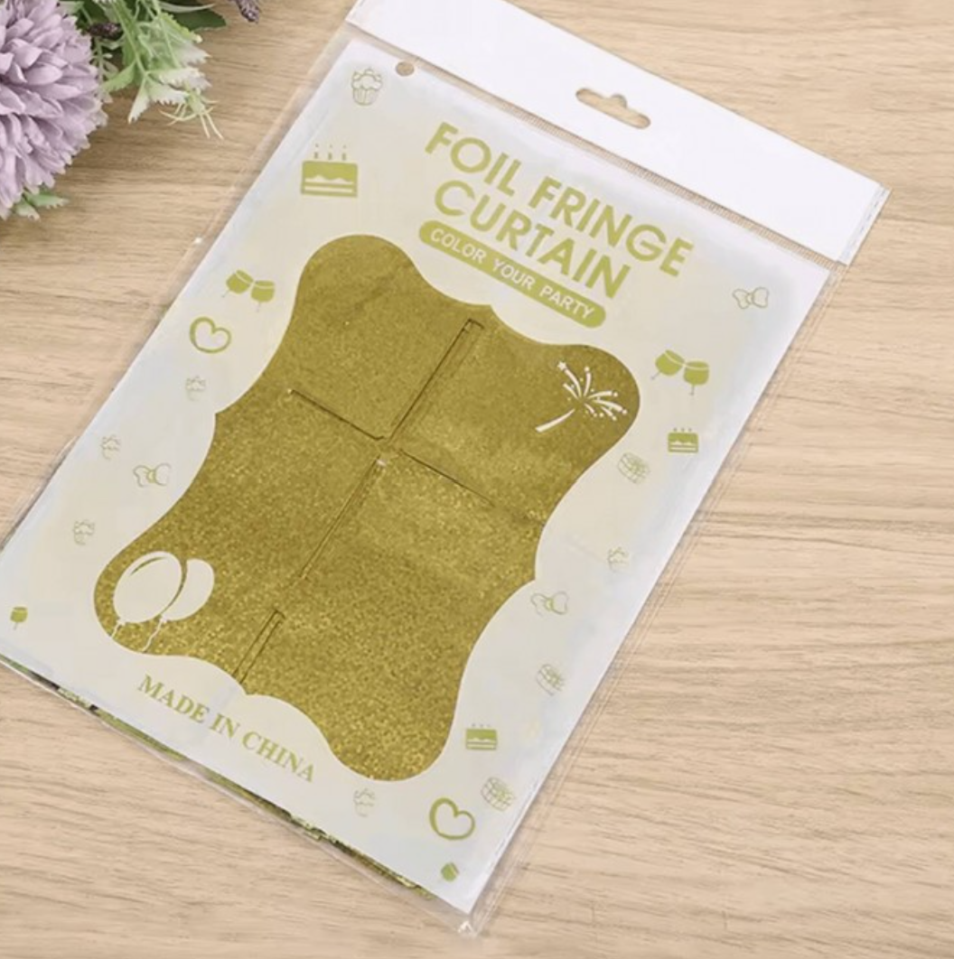 Altın Gold Renk Fon Perde Dekor