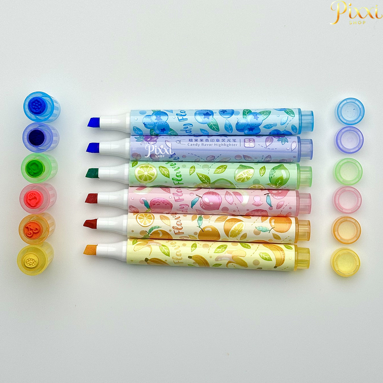 Meyve Kokulu Keçeli Kalem - Baskılı