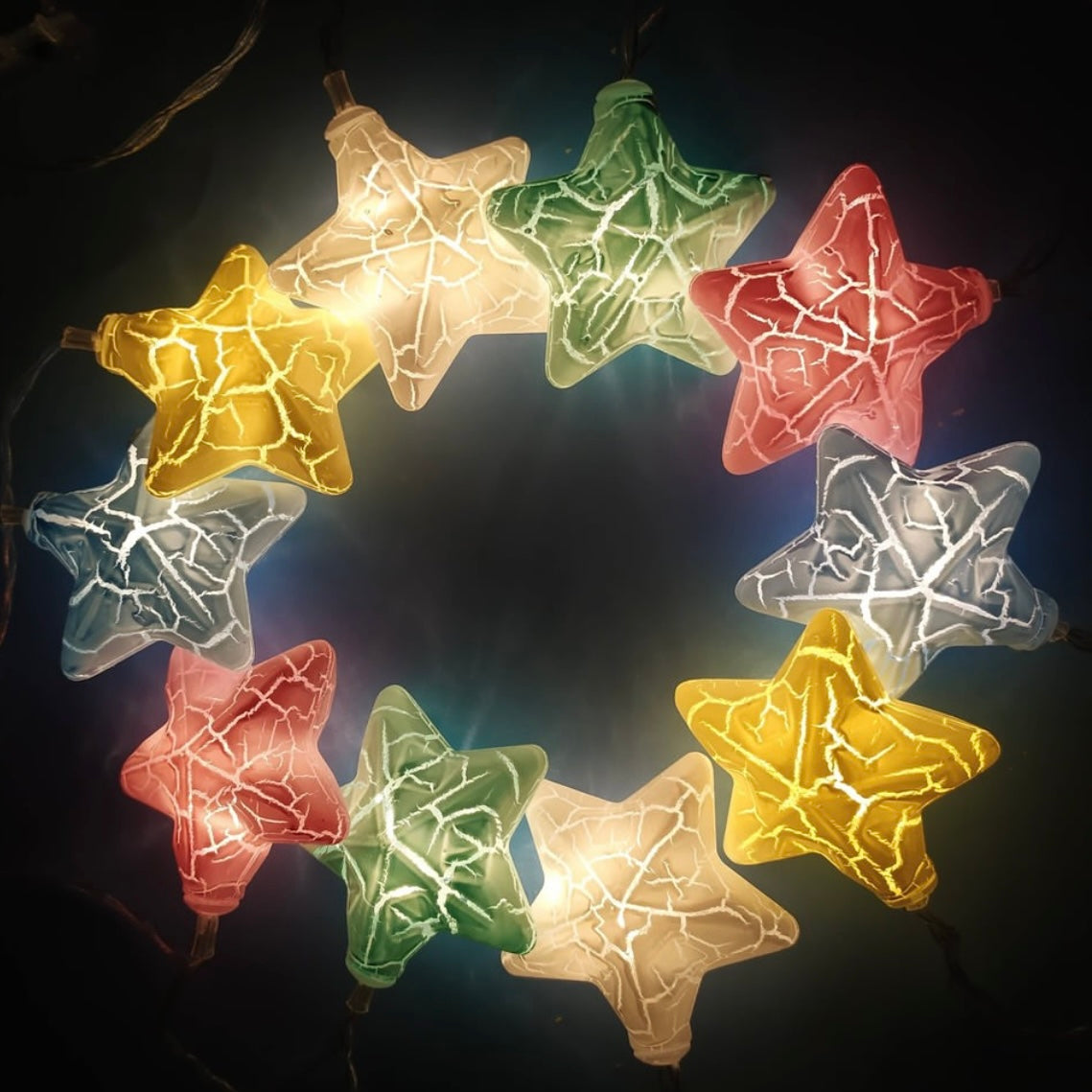 Dekoratif Yıldız Sarkıt Led Lamba