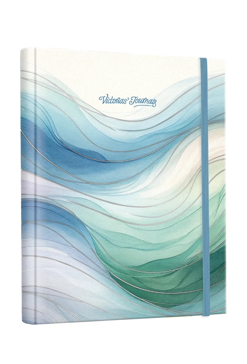 Gizli Spiralli Buta Tasarımlı Defter