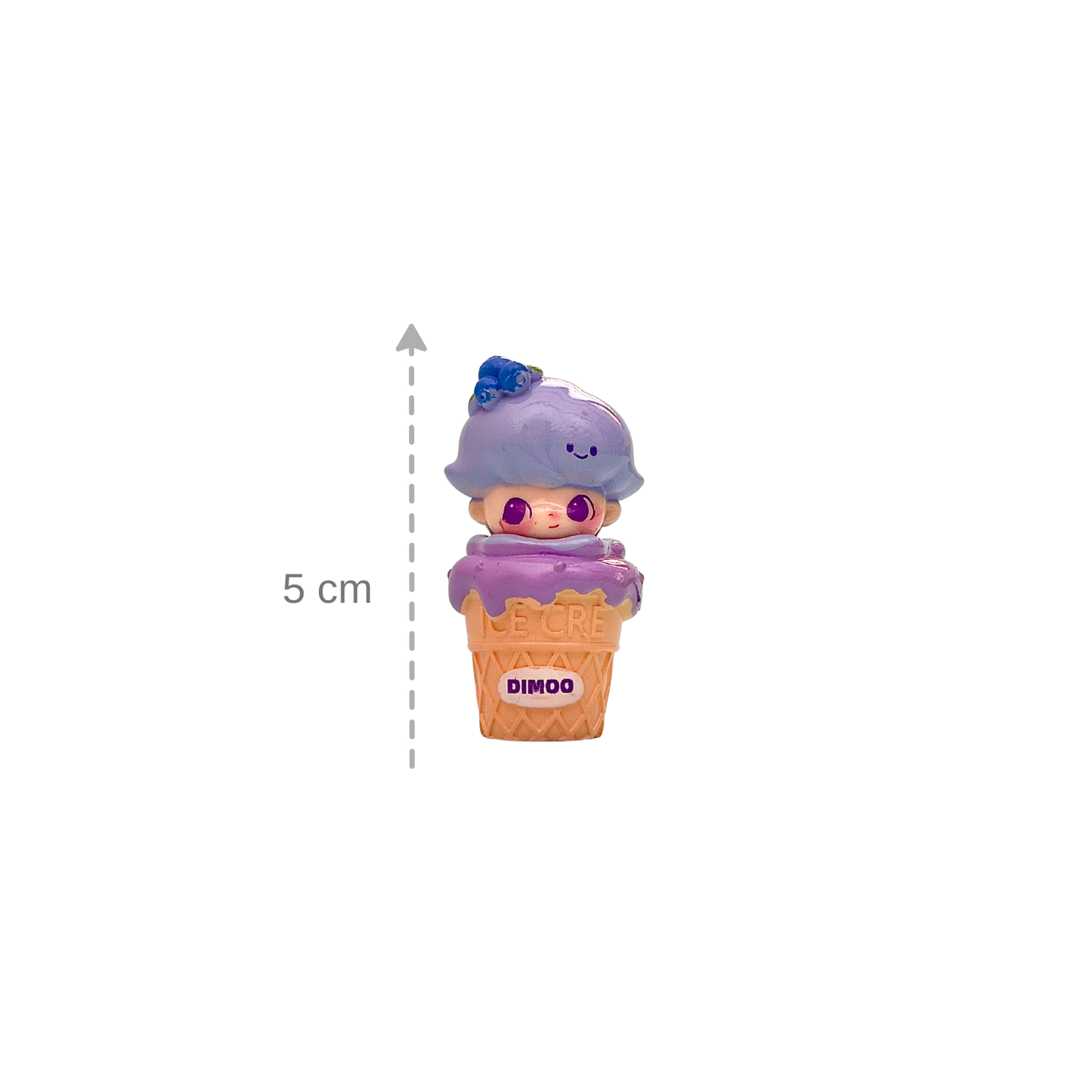 Sevimli Dimo ice cream Mini Biblo -  5 cm