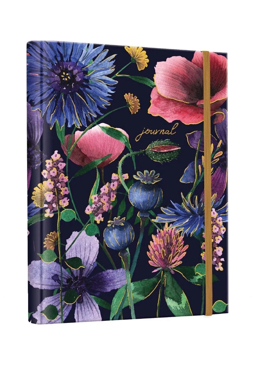 Gizli Spiralli ÇiçekTasarımlı Defter