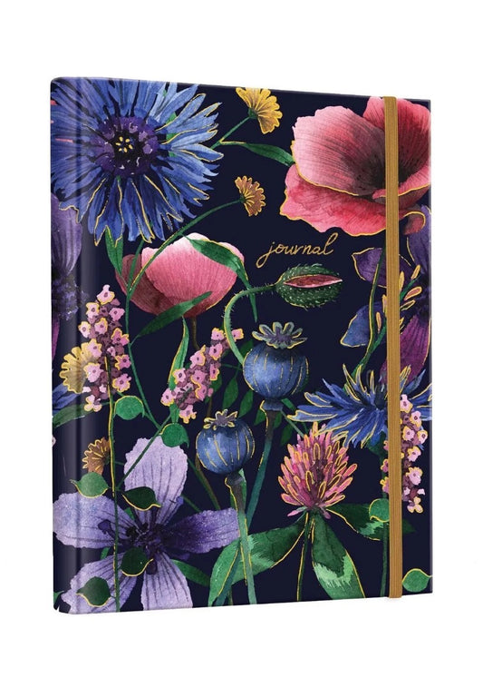 Gizli Spiralli ÇiçekTasarımlı Defter