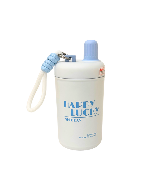 Askılı Küçük Boy Termos - mavi