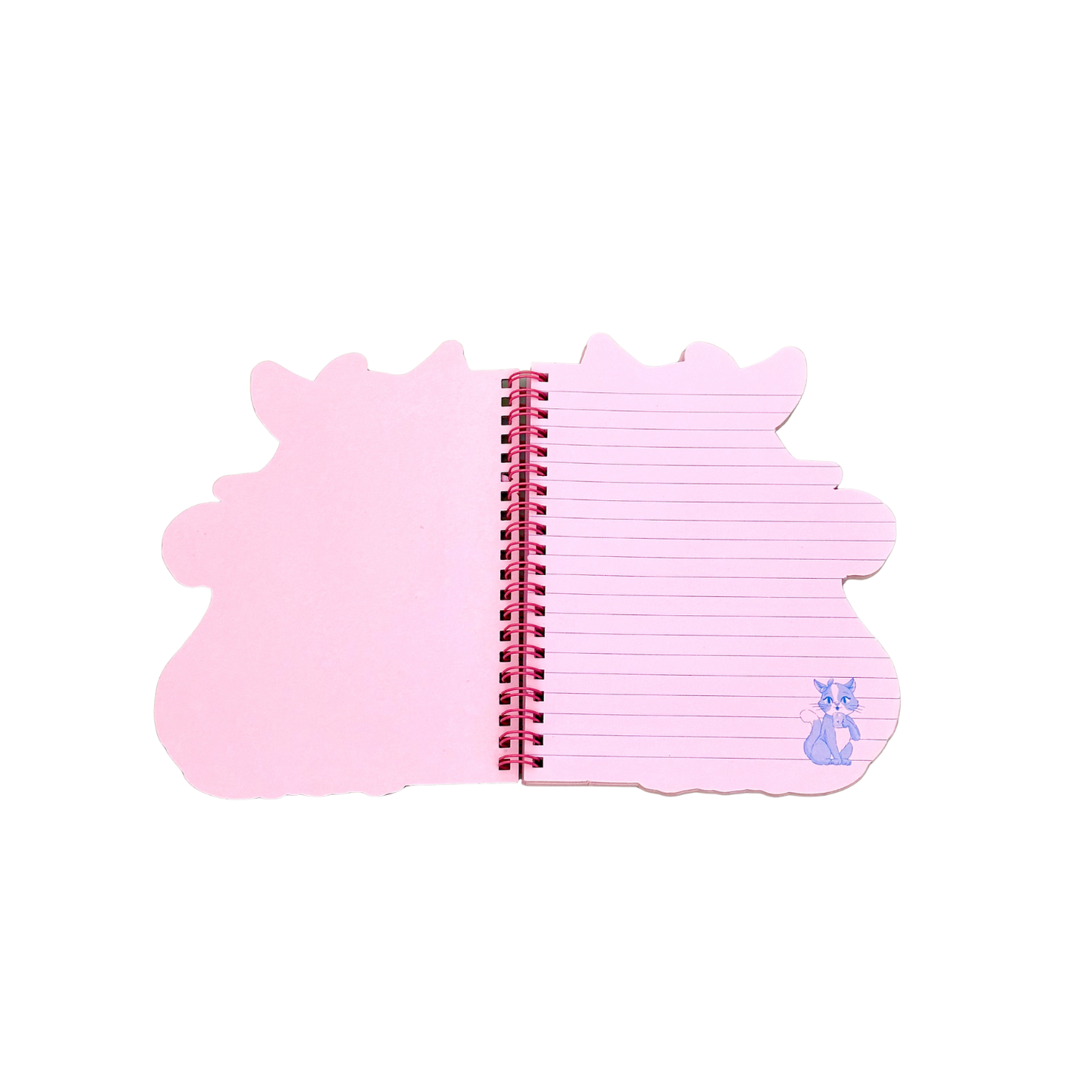 Kedi Tasarımlı Şekilli Defter