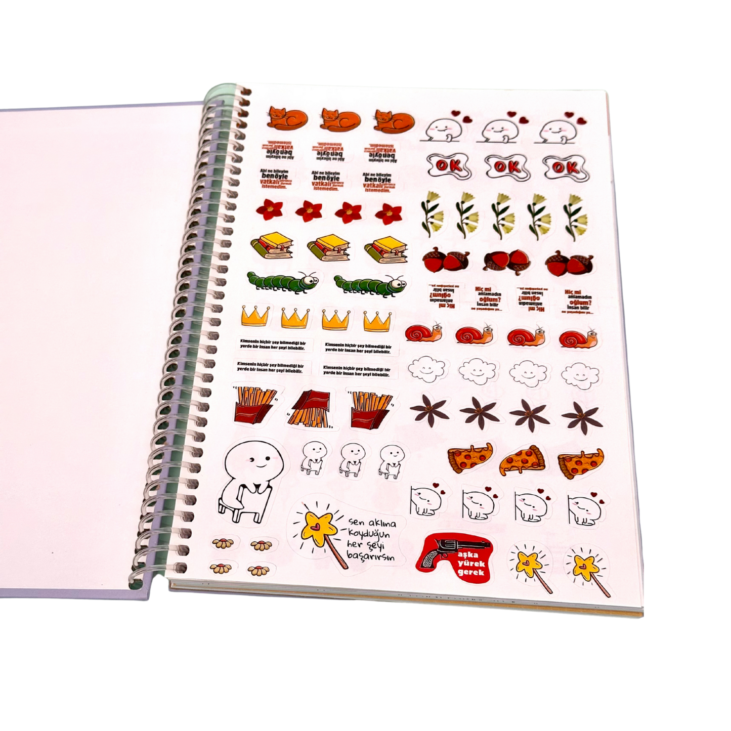 Stickerlı Planlayıcı Defter