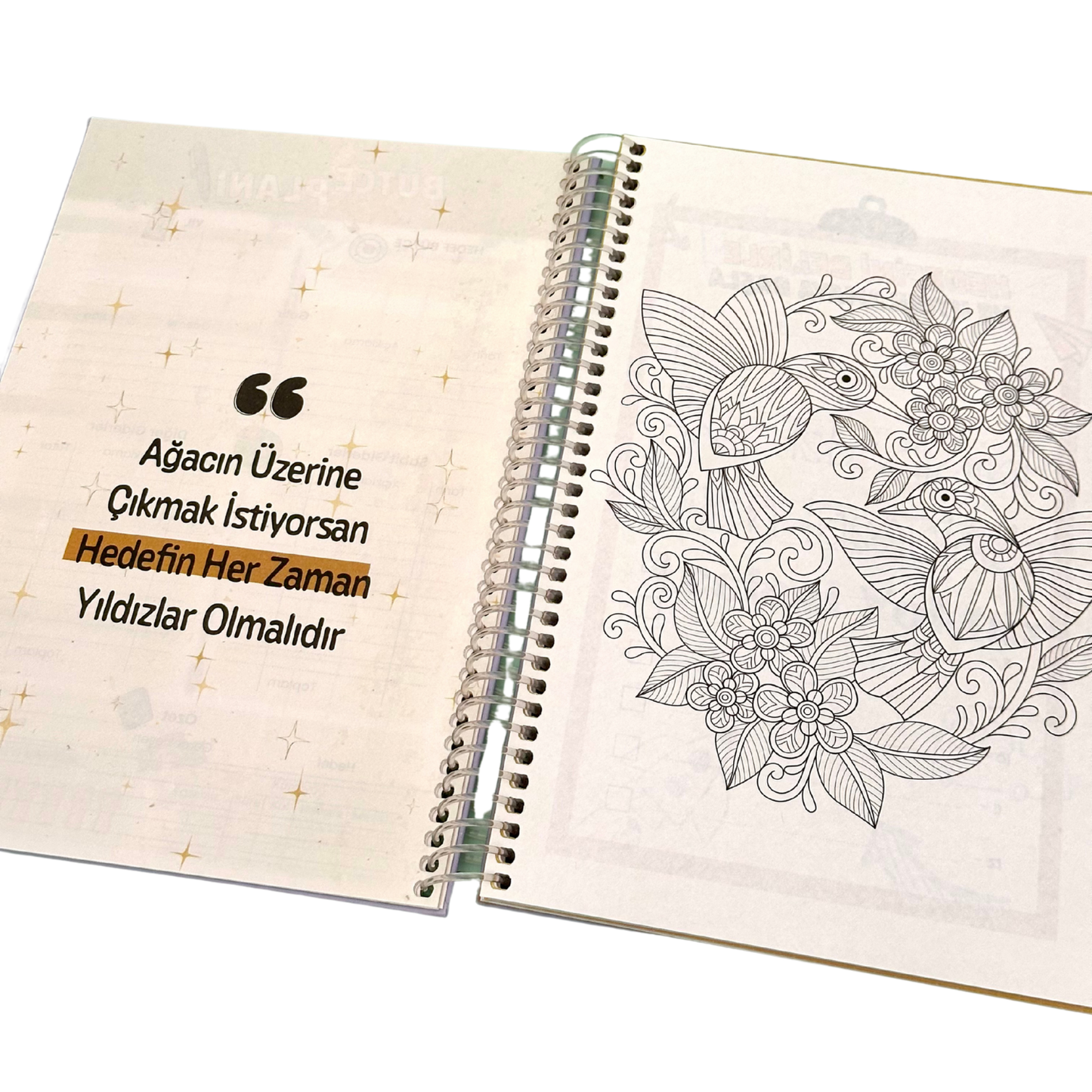 Stickerlı Planlayıcı Defter