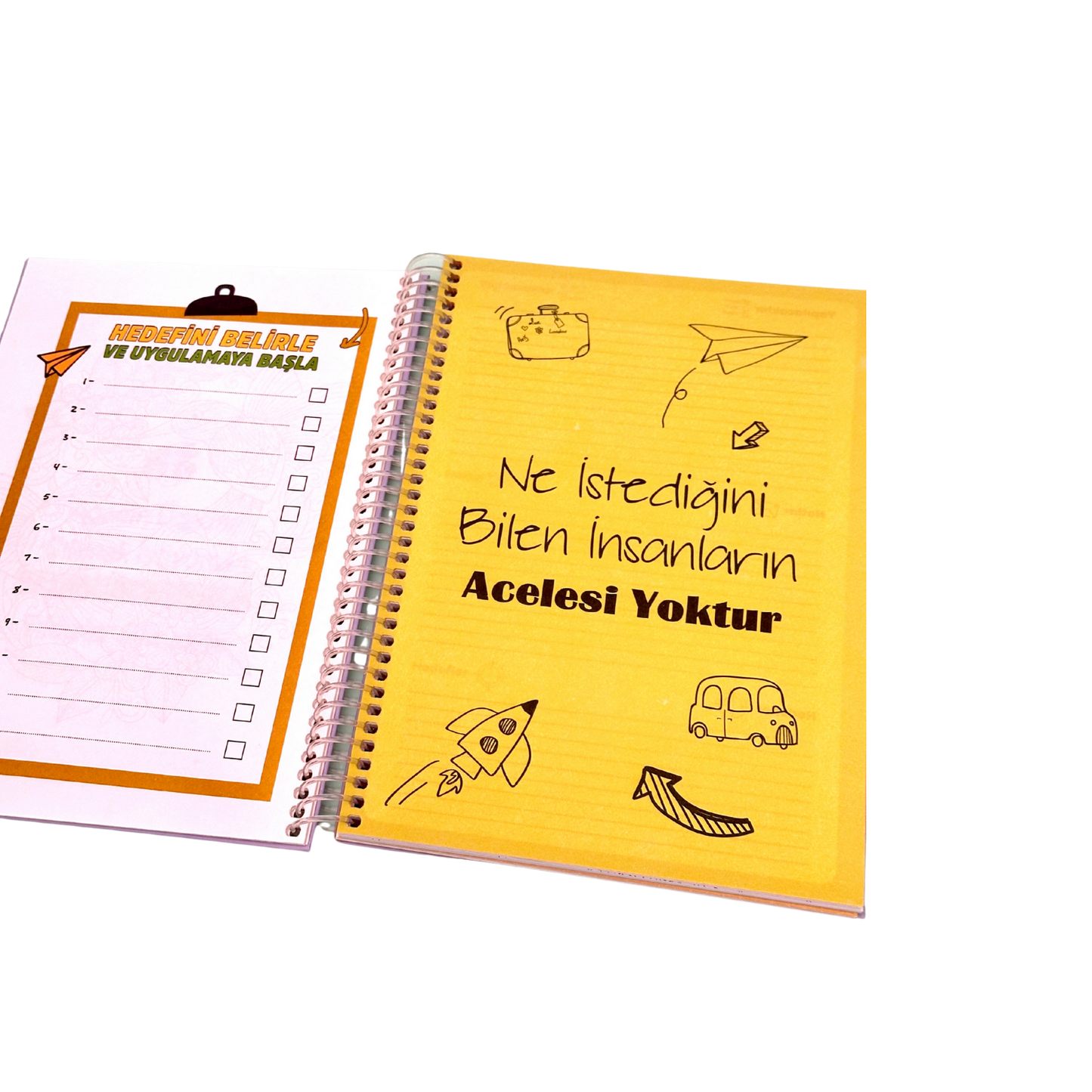 Stickerlı Planlayıcı Defter