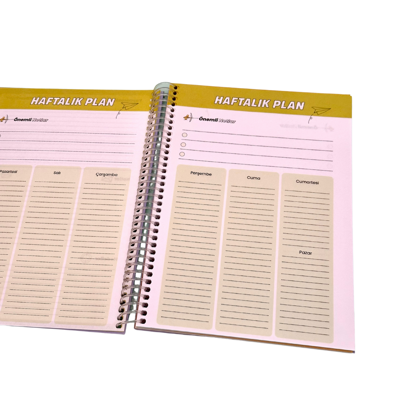 Stickerlı Planlayıcı Defter