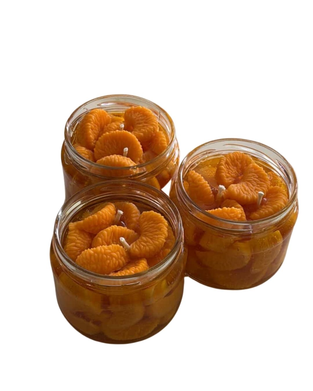 Mandalina Reçel Görünümlü Mum