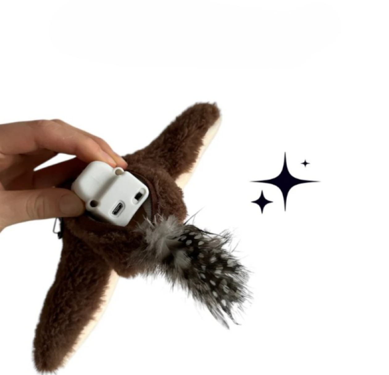 Şarjlı Peluş Uçan Kuş Oyuncak