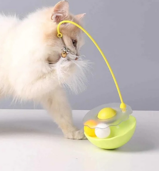 Zilli Kedi Otlu Hacıyatmaz Oyuncağı