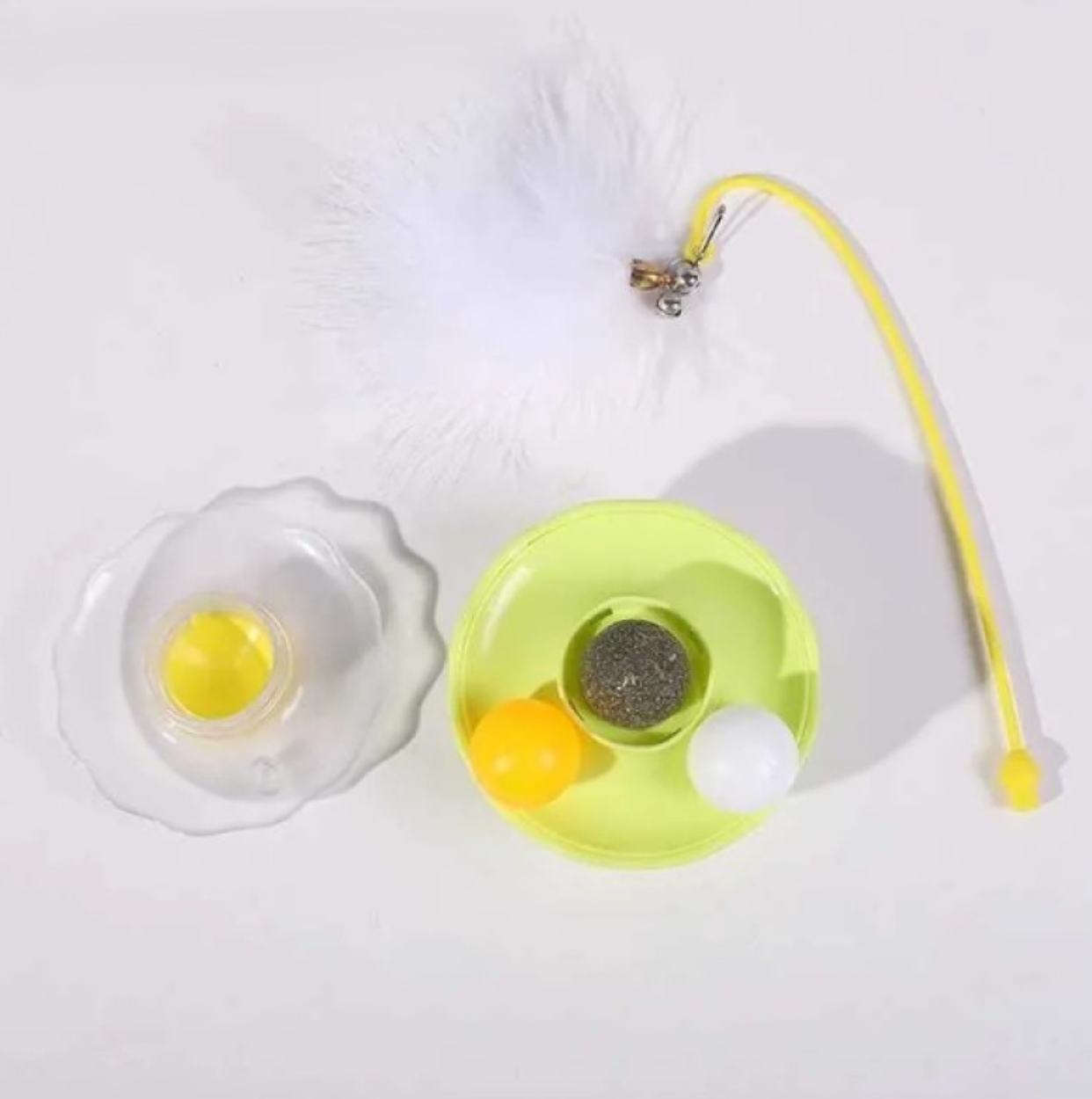 Zilli Kedi Otlu Hacıyatmaz Oyuncağı