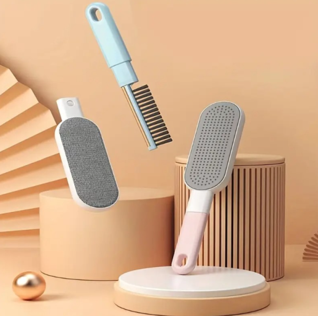 4'ü 1 Arada Tüy Toplama Fırçası