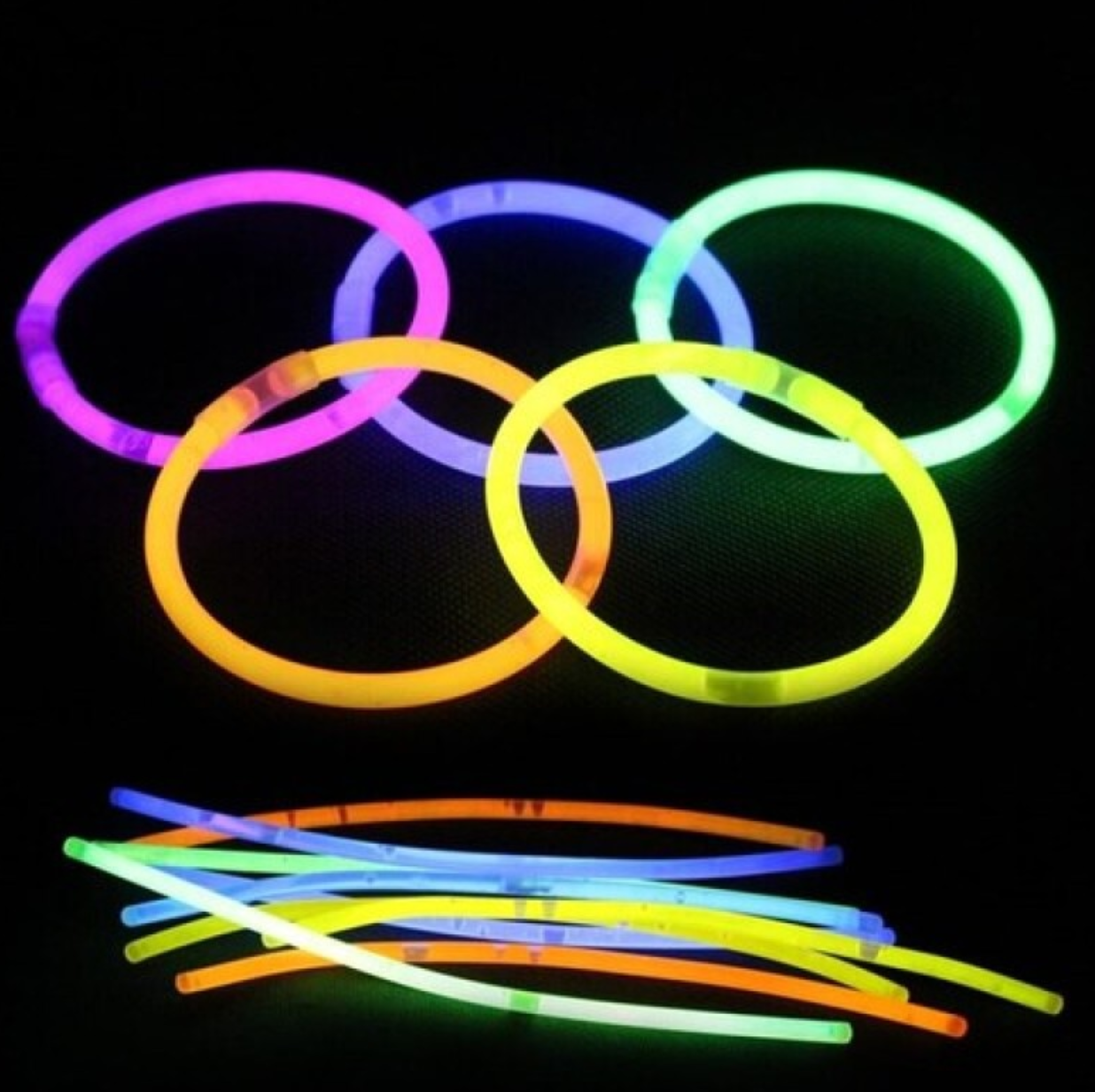 Karanlıkta Parlayan Fosforlu Renkli çubuk