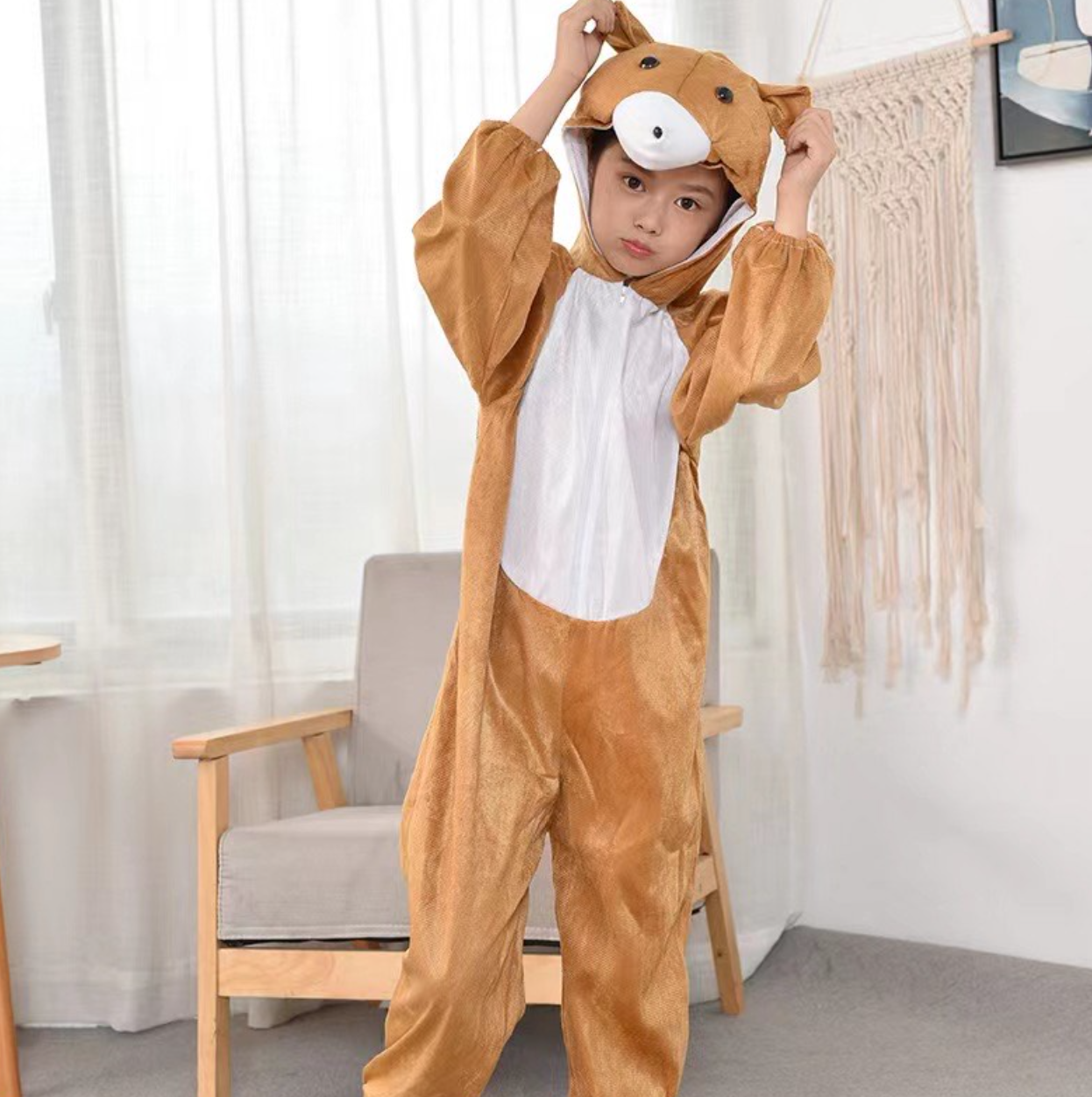 Çocuk Ayı Kostümü - 2-3 Yaş ( 80 cm )