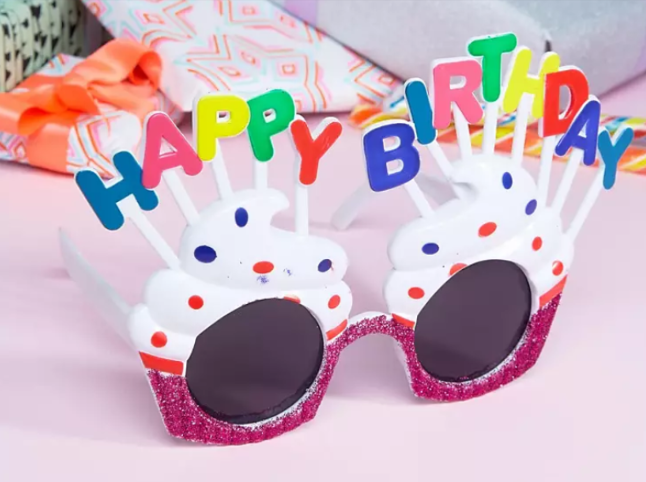 Happy Birthday  Parti Gözlüğü