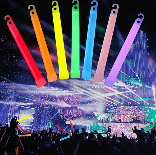 Karanlıkta Yanan Asılabilir ip Aparatlı Glow Stick Lamba Seti 15cm