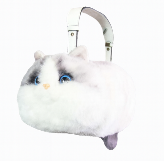 Peluş Kedi Çanta – Sevimli ve Yumuşacık Tasarım