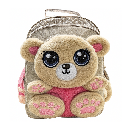 Sevimli Peluş Ayıcık Okul ve Günlük Sırt Çantası – Yumuşak ve Şirin Tasarım
