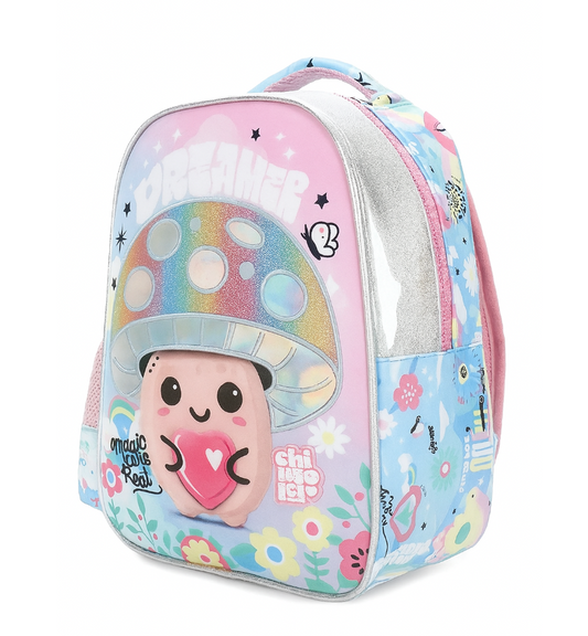 Chimola Dreamer Işıltılı Mantar Karakterli Okul Çantası