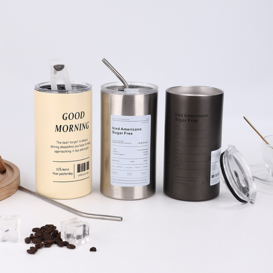 Metal Pipetli Termos