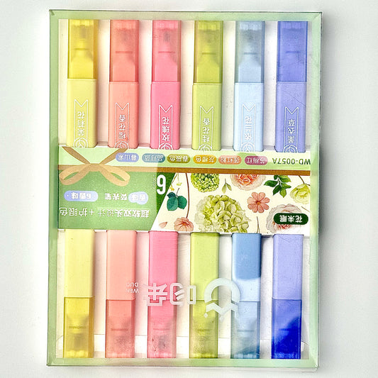 6 lı Soft Keçeli Kalem Seti