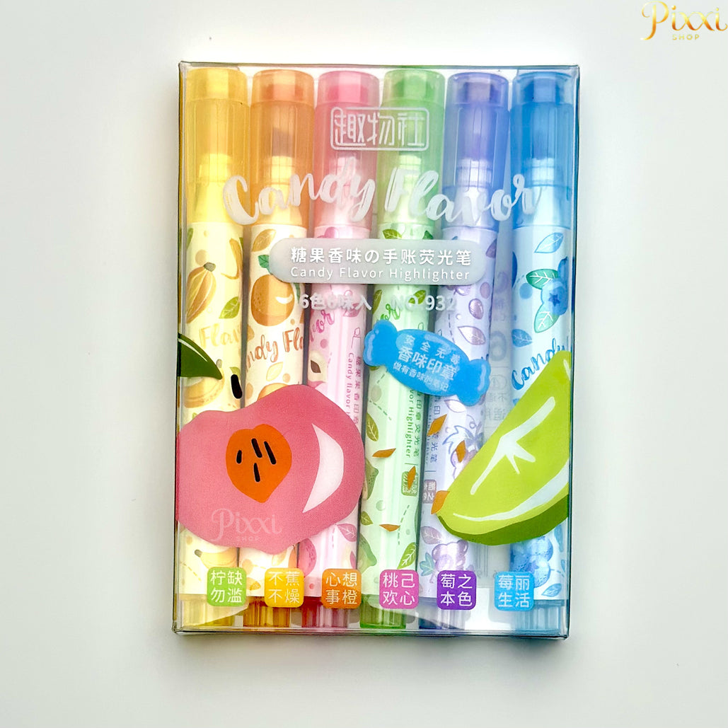 Meyve Kokulu Keçeli Kalem - Baskılı