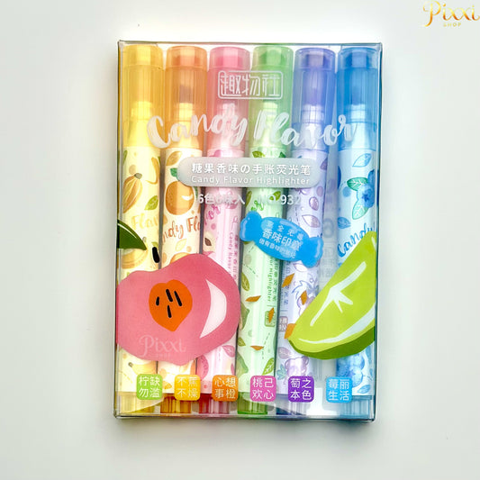 Meyve Kokulu Keçeli Kalem - Baskılı