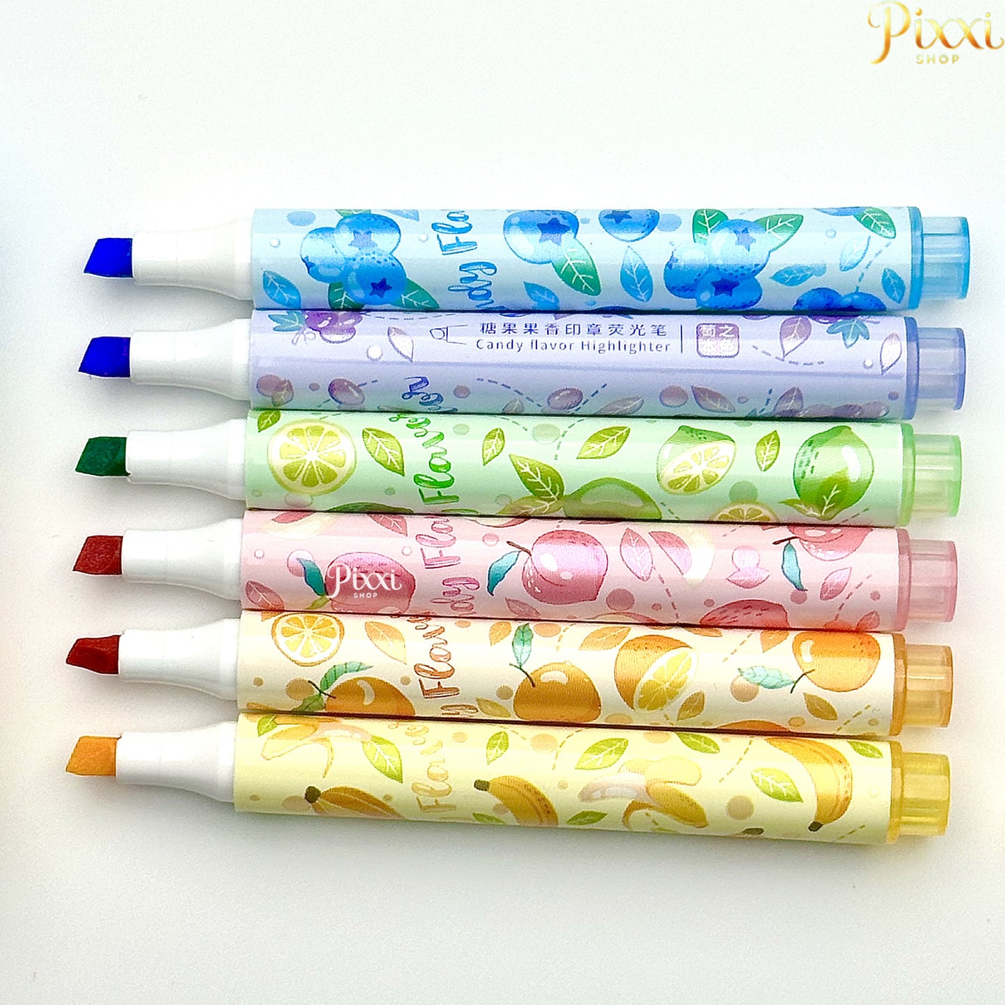 Meyve Kokulu Keçeli Kalem - Baskılı