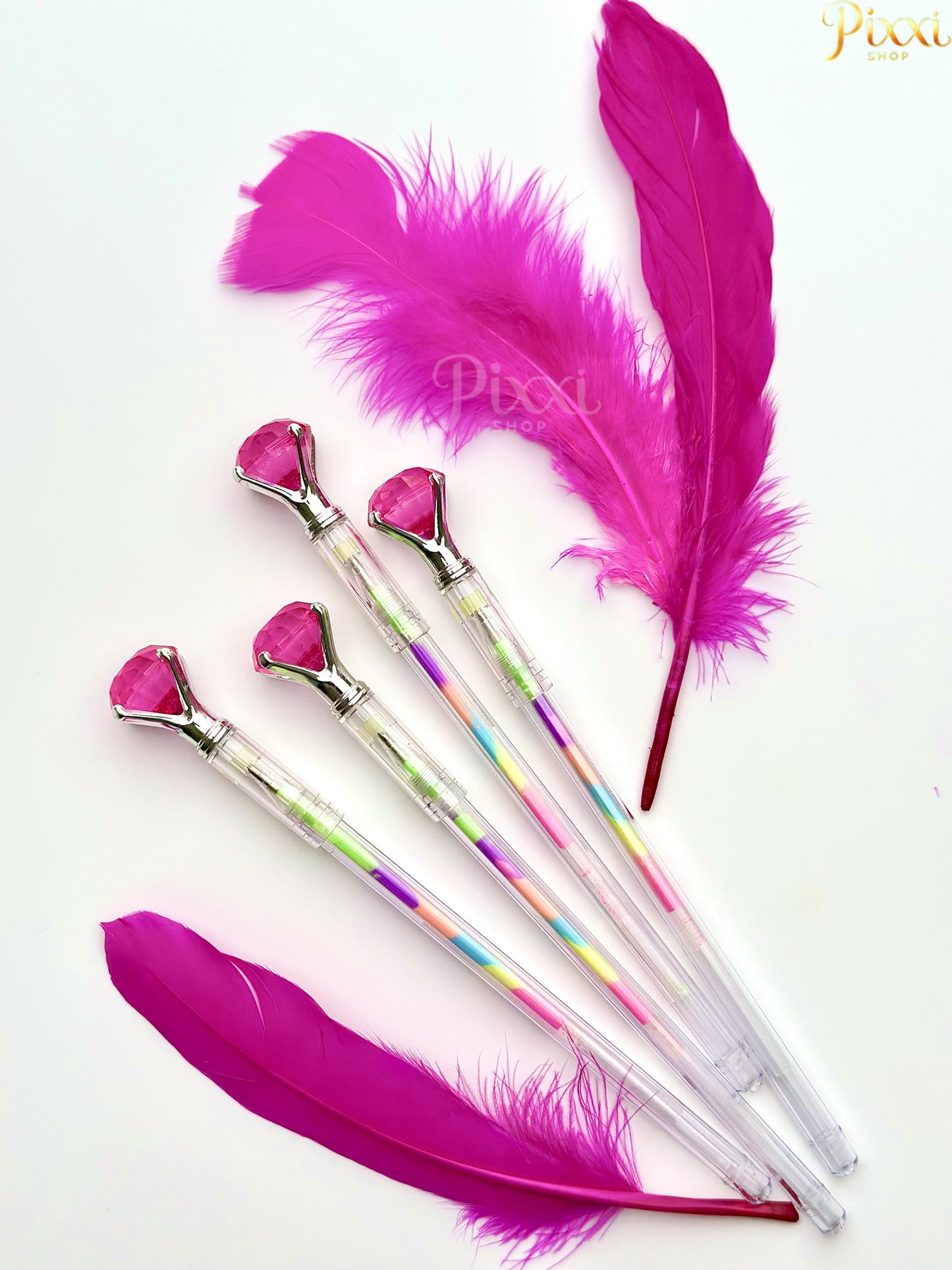 Elmas Tasarımlı Jel Kalem