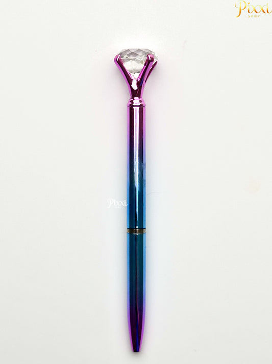 Elmas Tasarımlı Tükenmez Kalem