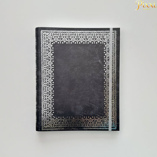 Gizli Spiralli Silver Tasarımlı Defter