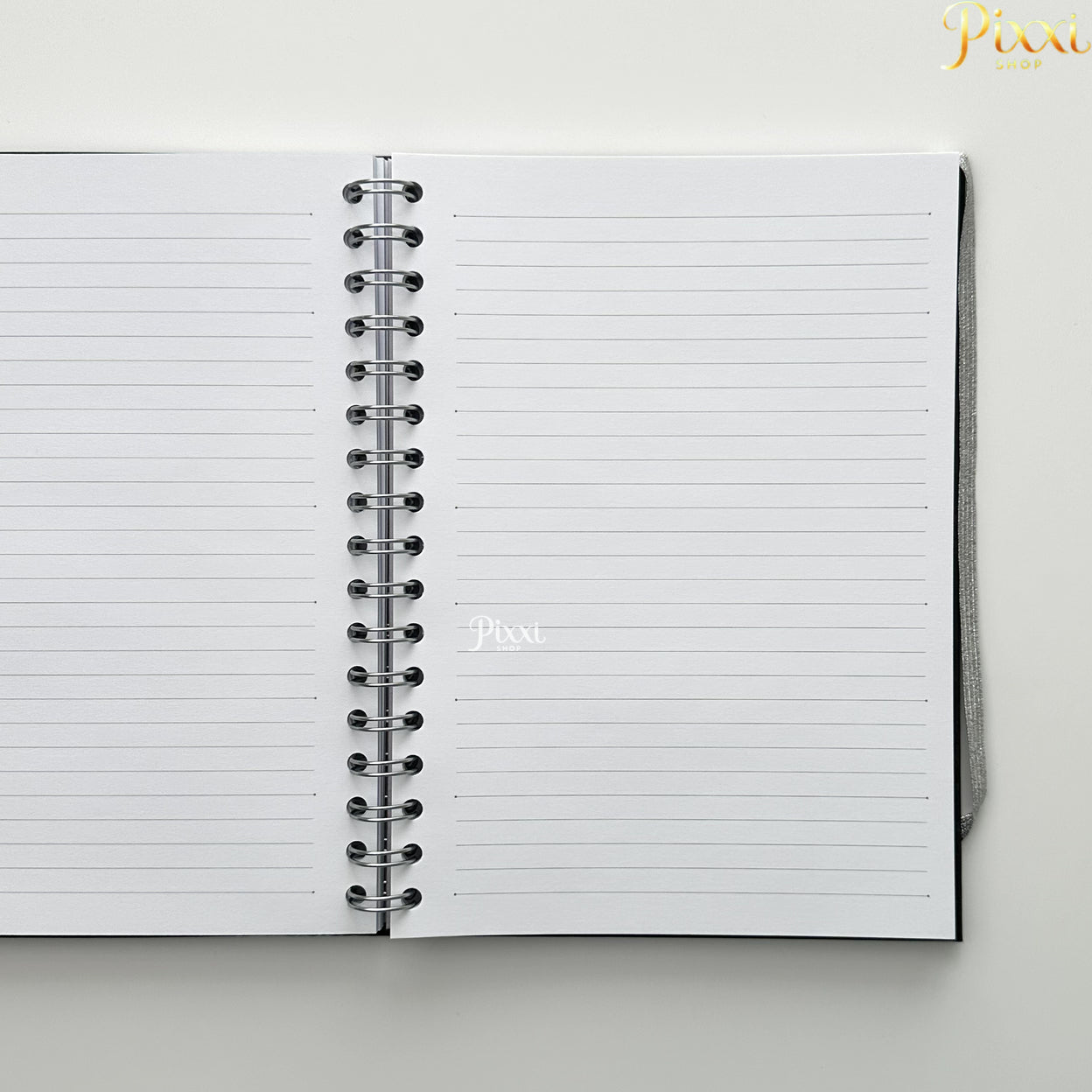 Gizli Spiralli Silver Tasarımlı Defter