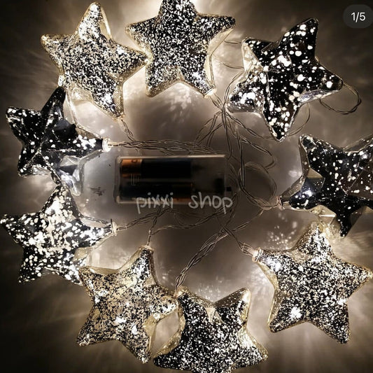 Dekoratif Yıldız Sarkıt Led Lamba