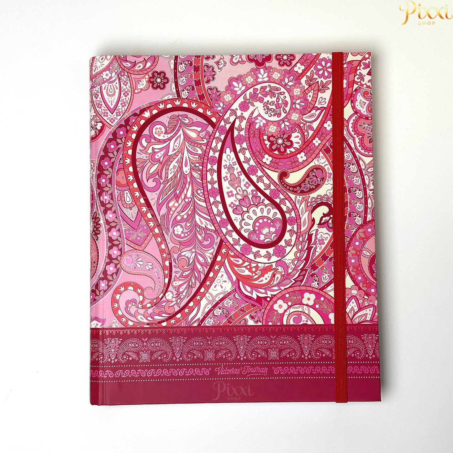 Gizli Spiralli Buta Tasarımlı Defter