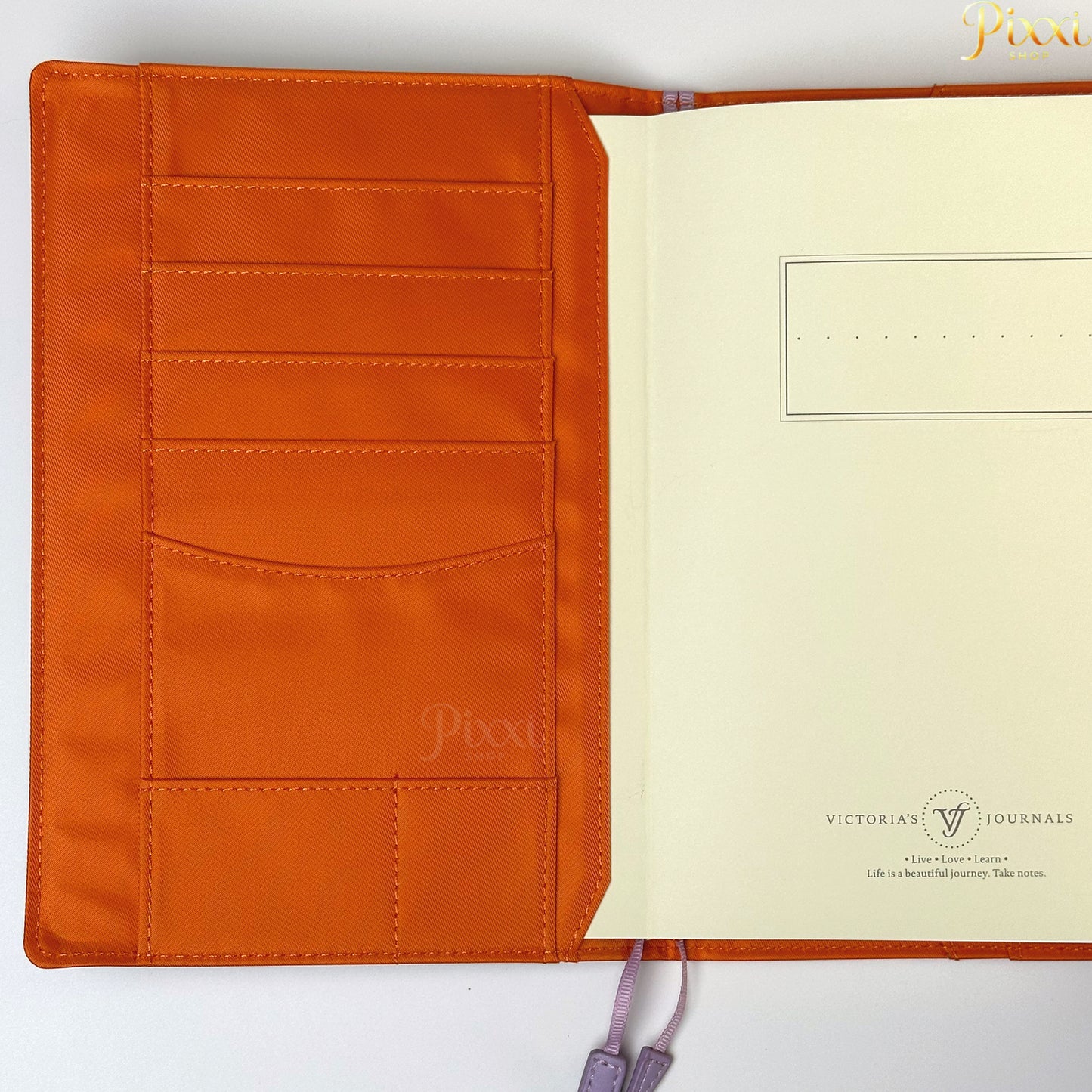 Lila Kumaş Kaplı Lastikli Defter