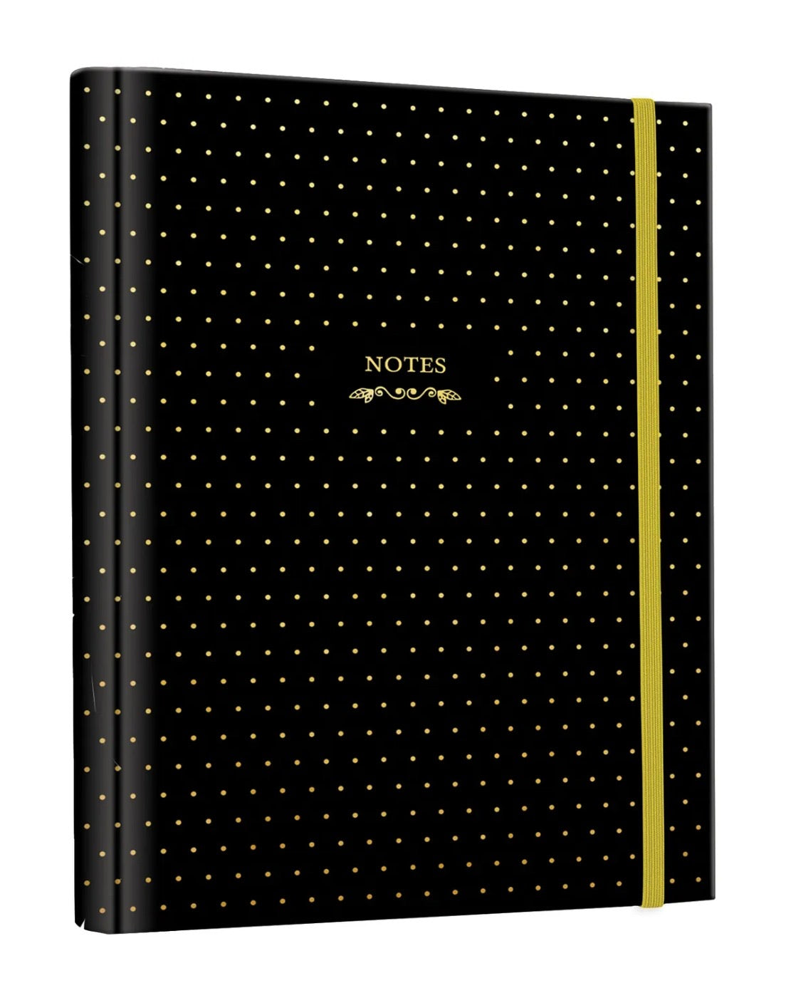 Gizli Spiralli Puantiye Tasarımlı Defter